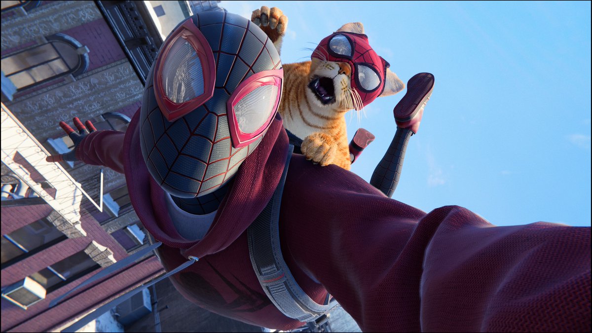 Nian73's tweet photo. #PS5Share, #MarvelsSpiderManMilesMorales https://t.co/pU9QHf60xi