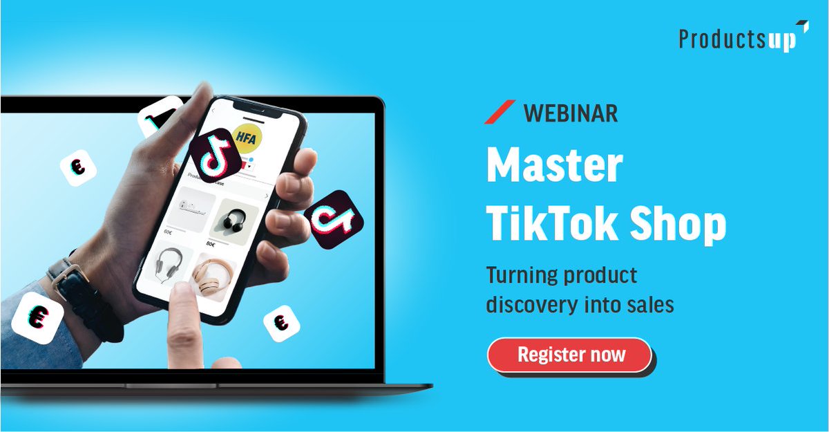 TikTok is more than an advertising channel - it also generates direct sales. Learn how you can get started with TikTok Shop from our webinar on Sept. 6 hosted with TikTok. Register now: bit.ly/3OlWPRz

#webinar #tiktok #tiktokshop #socialcommerce