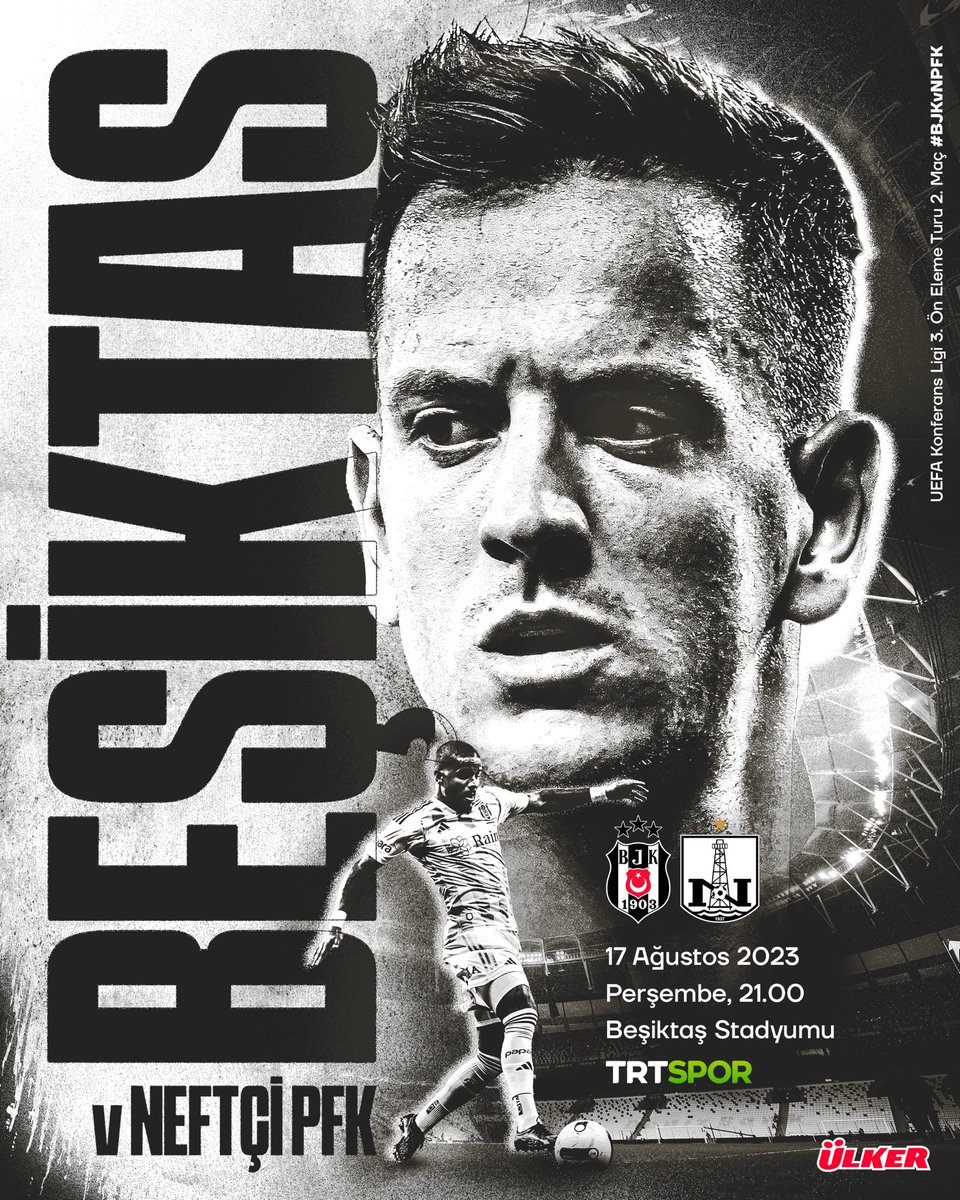 Bugün #BeşiktaşınMaçıVar 💪 

<a href="/Ulker/">Ülker</a> | #MaçVarsaÜlkerVar

#BJKvNPFK
