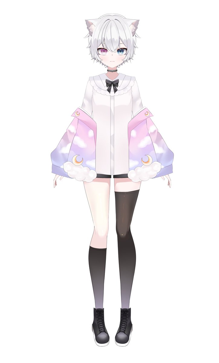 Model that I have recently designed >< 

#vtuberdesing #vtubermodel