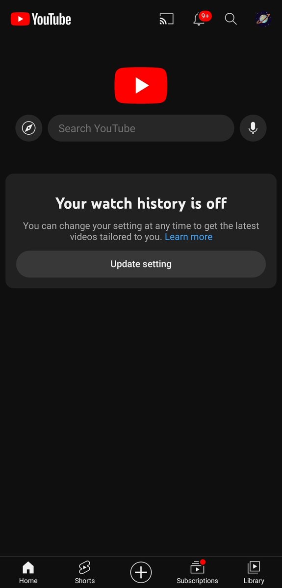 What's happening to all the good apps So now YouTube won't recommend anything if my watch history if off