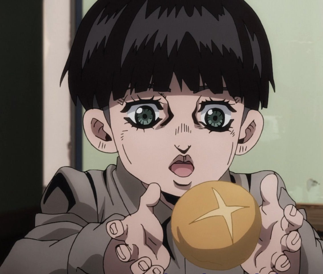 Giorno is so silly, he is so cutie here like look how little he is 
How could u hate him ? He is just a little guy