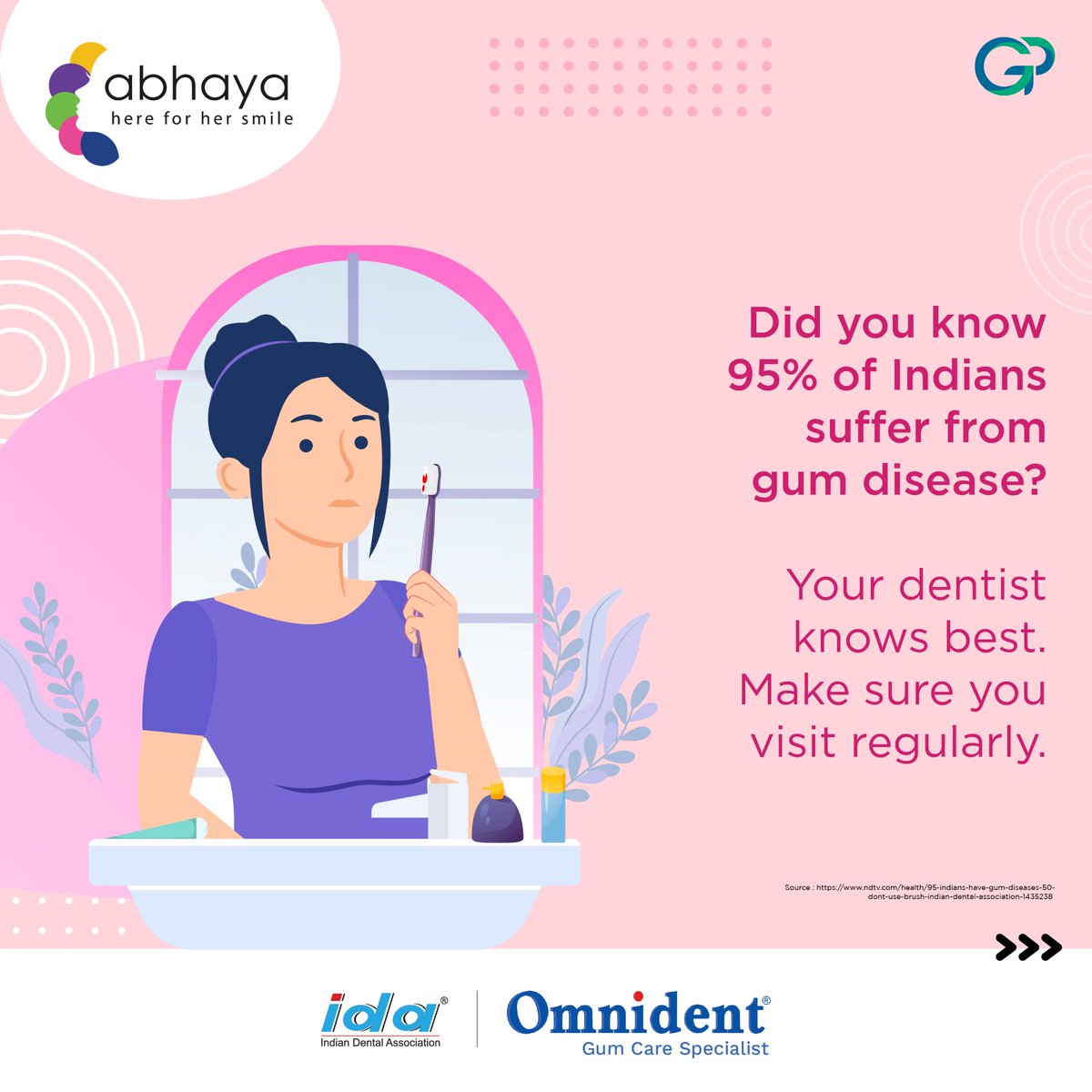 group_pharma's tweet photo. You likely suffer from gum disease like the other 95% of us. But that also means dentists know exactly how to treat it. They can help stop the infection in its tracks and prevent the worst outcomes. Don’t wait, get checked today!
#HealthySmilesMatter #Abhaya #ida #grouppharma https://t.co/L7iqZBipJR