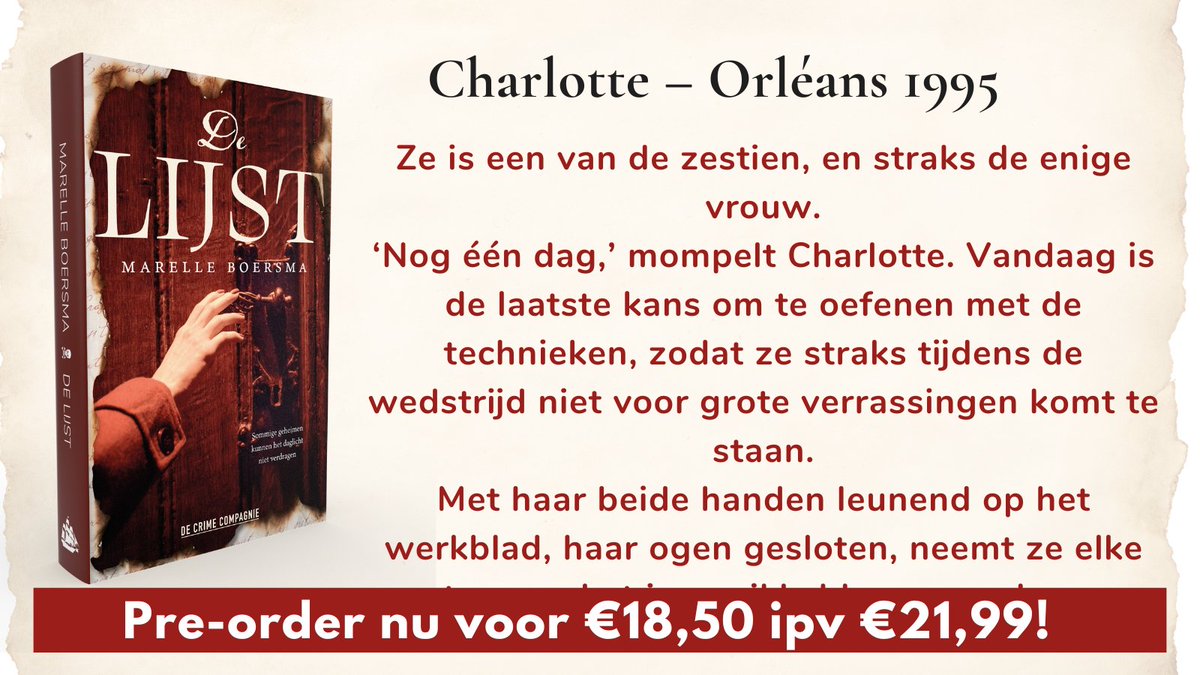 De Crime Compagnie tweet media