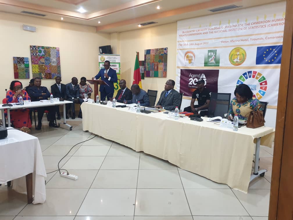 NANHRI40's tweet photo. We officially commenced the in-country capacity building workshop for the Cameroon Human Rights Commission and the National Institute of Statistics  (CAMEROON) https://t.co/V2EsXPcIeq