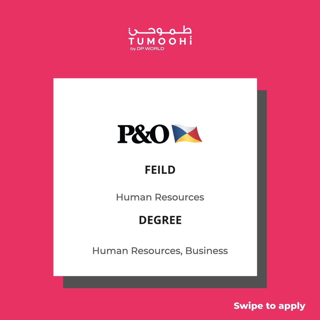 Tumoohi_Program's tweet photo. Tumoohi program announces new apprenticeship opportunity in P&amp;O for Emarati fresh graduates. The duration of the apprenticeship will be six months, apply through our online portal, link in the bio. https://t.co/uzFPebTwk9