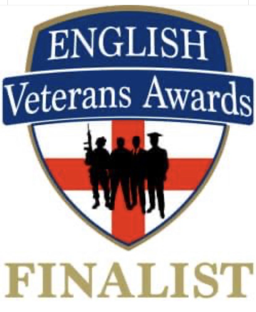 Really proud to be named as a finalist for the English Veterans Awards category The Community Award – Sponsored by Strong mind Resiliency Training.

Great to see so many other people I know being named as finalist👍

veteransawards.co.uk/2023/08/16/mee…