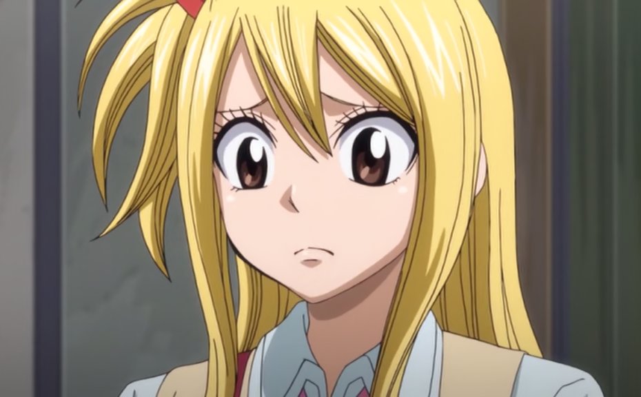 I'm not arguing with a woman with big brown eyes, whatever you say beautiful #FAIRYTAIL