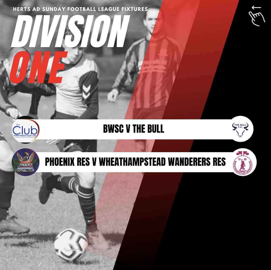 <a href="/mermaidfc_/">Mermaid FC</a> <a href="/BorehamwoodFc/">Borehamwood Rovers Football Club</a> <a href="/LittleHeathFC/">Little Heath FC</a> <a href="/PloughHarrowFC/">Plough & Harrow FC</a> <a href="/HarpendenColts/">Harpenden Colts FC</a> <a href="/FYPFC21/">Forever Young People FC</a> <a href="/bwsc_fc/">BWSC FC</a> <a href="/TheBullFCLC/">The Bull FC</a> <a href="/phoenix66sta/">Phoenix FC</a> <a href="/wwfcfirst/">Wheathampstead Wanderers FC</a>