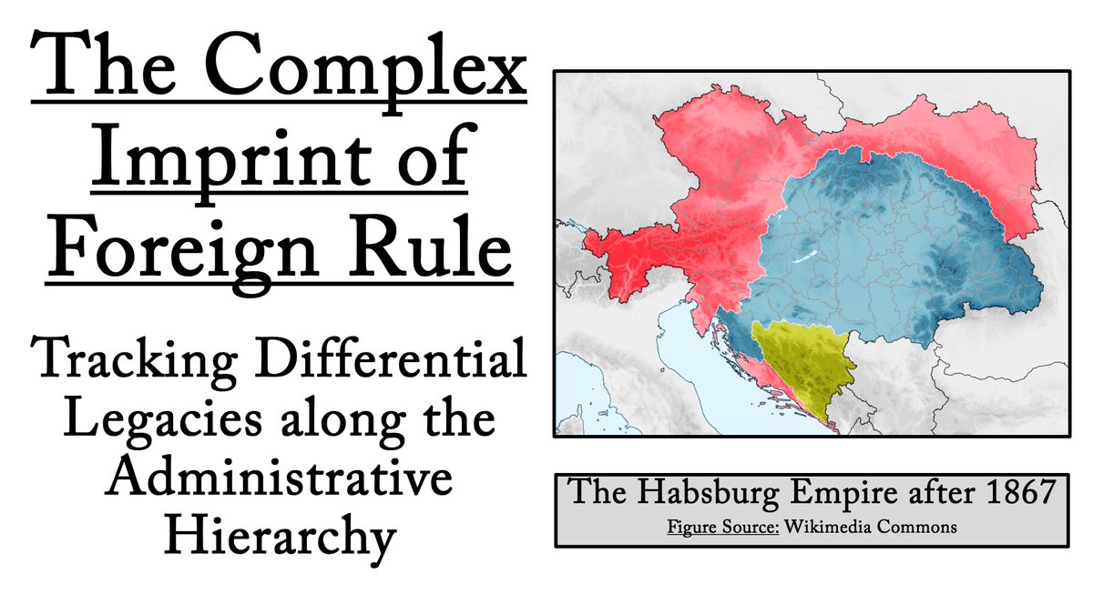 🚨My @SCID__journal article 'The Complex Imprint of Foreign Rule' is now available in its final version! 🚨

I explore how imperial rule is constrained by information asymmetries, administrative frictions, and financial limits.

DL here: doi.org/10.1007/s12116…

#polisciresearch