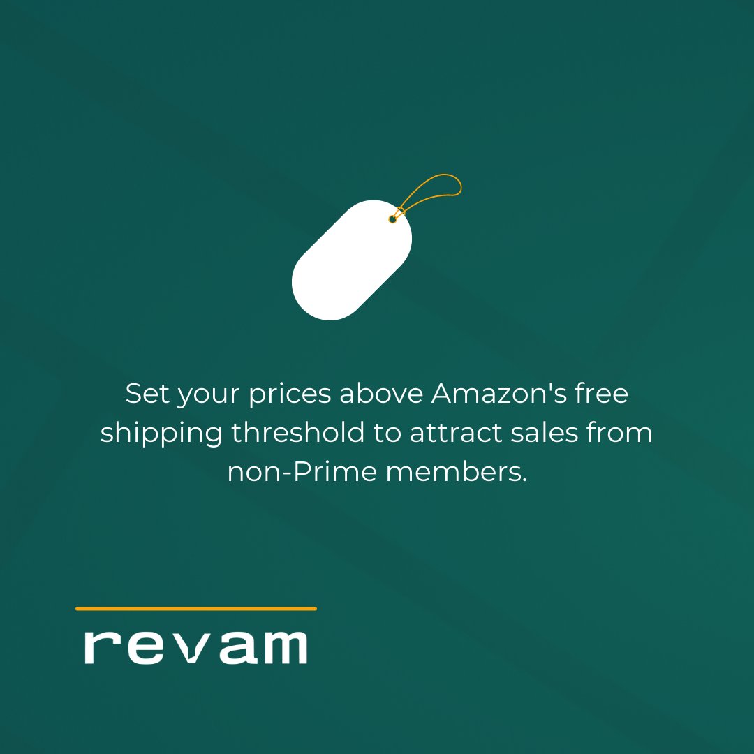 Revam_tech's tweet image. Finding that perfect price point for your products?📊

Let us know in the comments 

#Revamtech #productsourcingtools #AmazonFBA #amazonmusicSellers #PricingStrategy #BusinessGrowth
