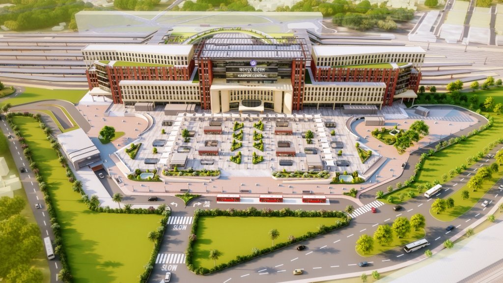RailMinIndia's tweet photo. A Grand Makeover of Kanpur Central Railway Station

With the completion of surveying and geotechnical investigation, the redevelopment project at Kanpur Central Railway Station is progressing briskly.

#AmritBharatStation https://t.co/2iRyjeYwwq
