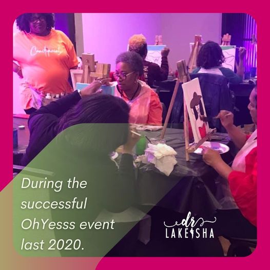Oh Yesss Women’s Empowerment Conference activity last 2020.

#ThrowbackThursday #drlakeisha #obgyn #womenshealth #selflove #healthyliving #letsmove #fittip #justbreathe #mindbodysoul #positivity #strong #women #affirmation #determination #motivation #behappy #tbt #throwback #ctto