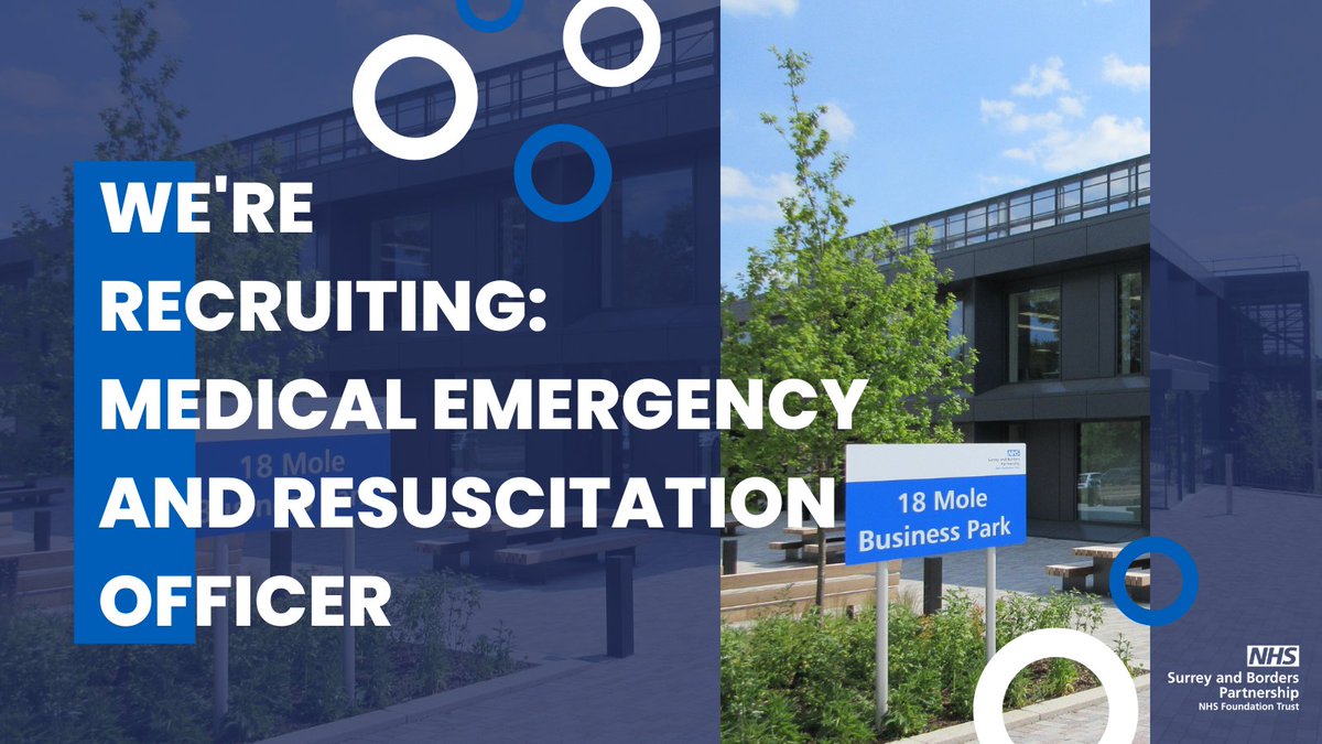 Do you have a passion for high quality patient care? Knowledge and expert advice in relation to #resuscitation and medical emergencies? We are looking for our New Resus Officer to join the #EducationDepartment and it could be you! #applynow: sabp.nhs.uk/careers/vacanc……… #newjob