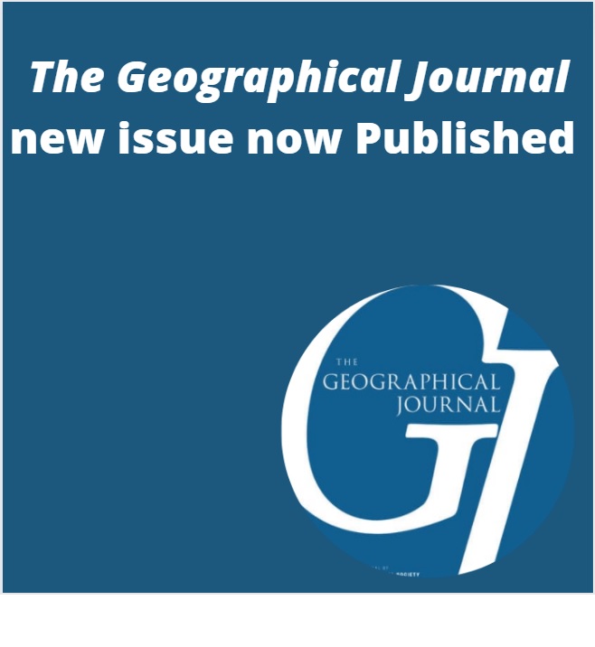 End/ We publish 4 annual issues of #GJ, featuring papers and commentaries from across the discipline of geography and beyond. Read more and learn about publishing with us here: rgs-ibg.onlinelibrary.wiley.com/journal/147549…