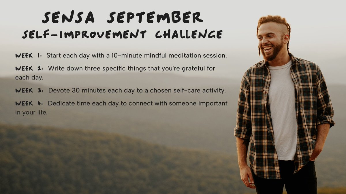 Back-to-school season means learning and improvement. Even if you're not a student anymore, use this September to embark on a #selfimprovement journey by prioritizing self-care, mindfulness, and personal growth. 💛 It's self-improvement month, after all!