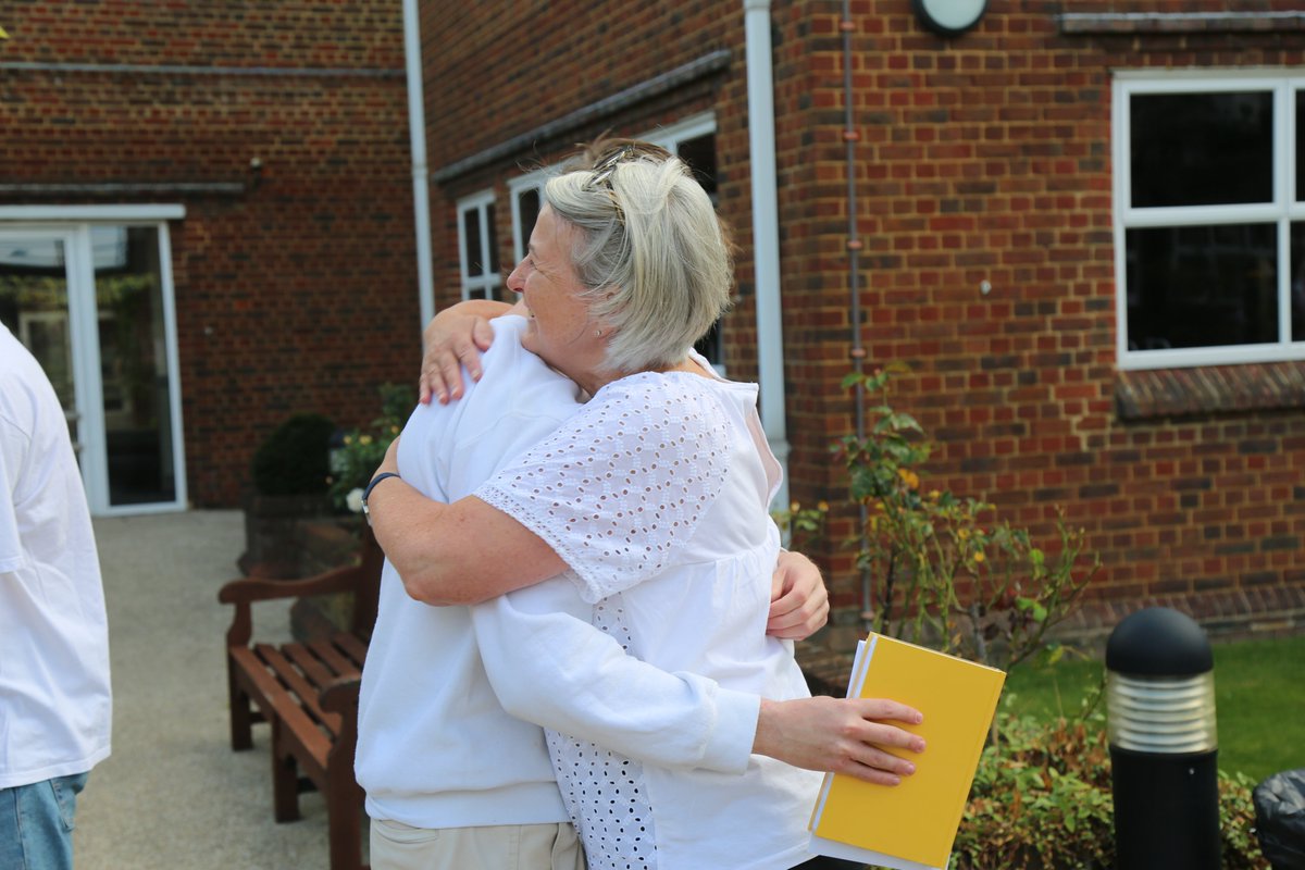 HamptonSchool's tweet photo. Delighted to see the Class of 2023 and their families at Hampton for A Level Results Day. Congratulations on  an impressive set of results and enjoy your well-deserved celebrations!  @HMC_Org @ISC_schools https://t.co/KM73PnQ1dK