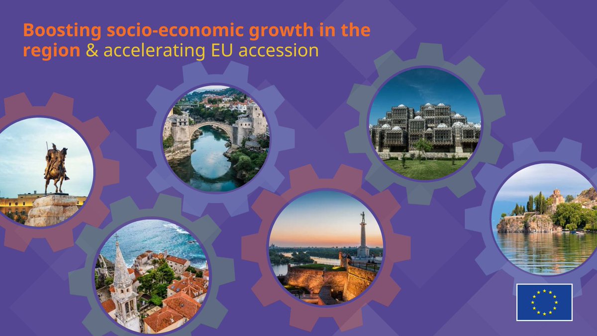 I am convinced that the #NewGrowthPlan will bring tangible economic benefits to the #WesternBalkans’ citizens & businesses.

It will build stronger & more resilient economies & it will bring an opportunity to accelerate 🇪🇺#EU accession.

🧵6/6