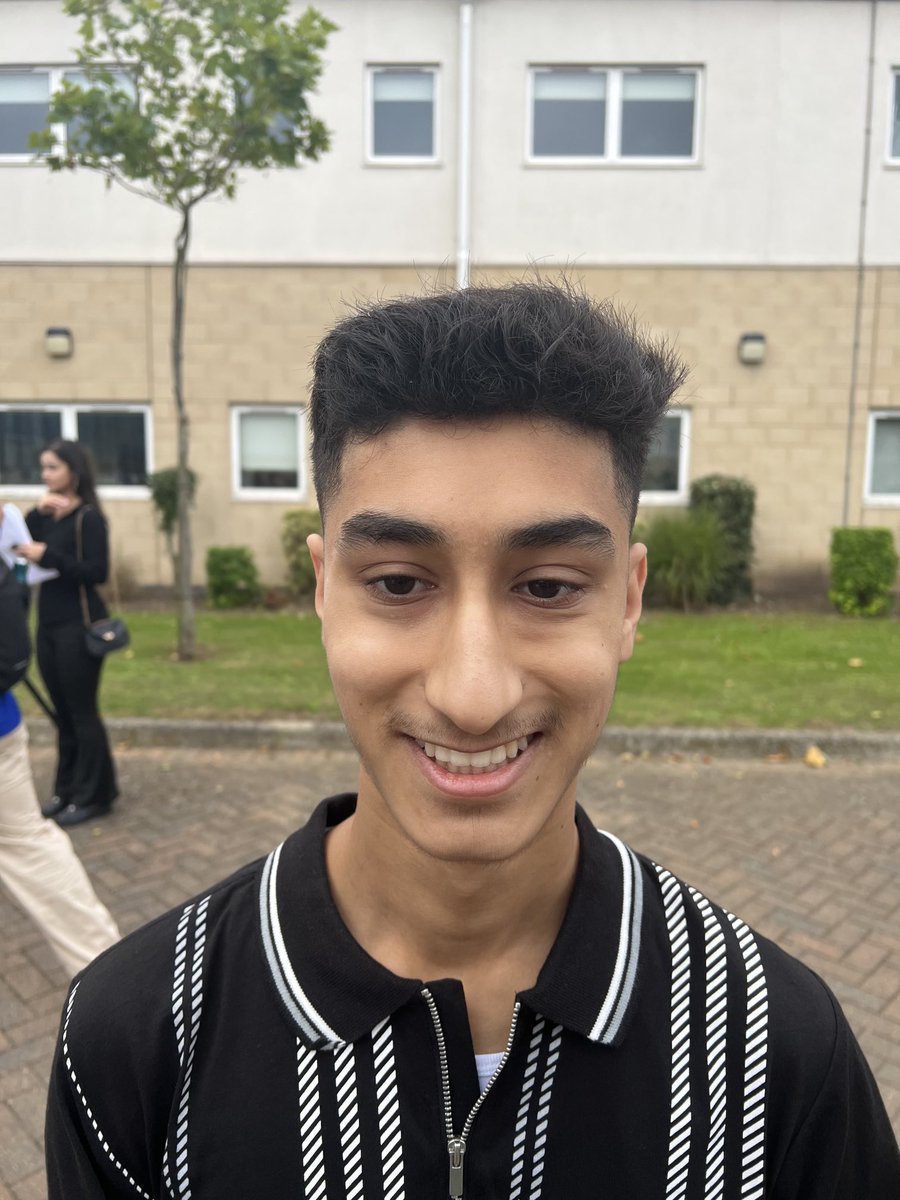 Congratulations to Umair who achieved A*A*A* and who will study Politics and International Studies at Warwick. Very well done Umair!