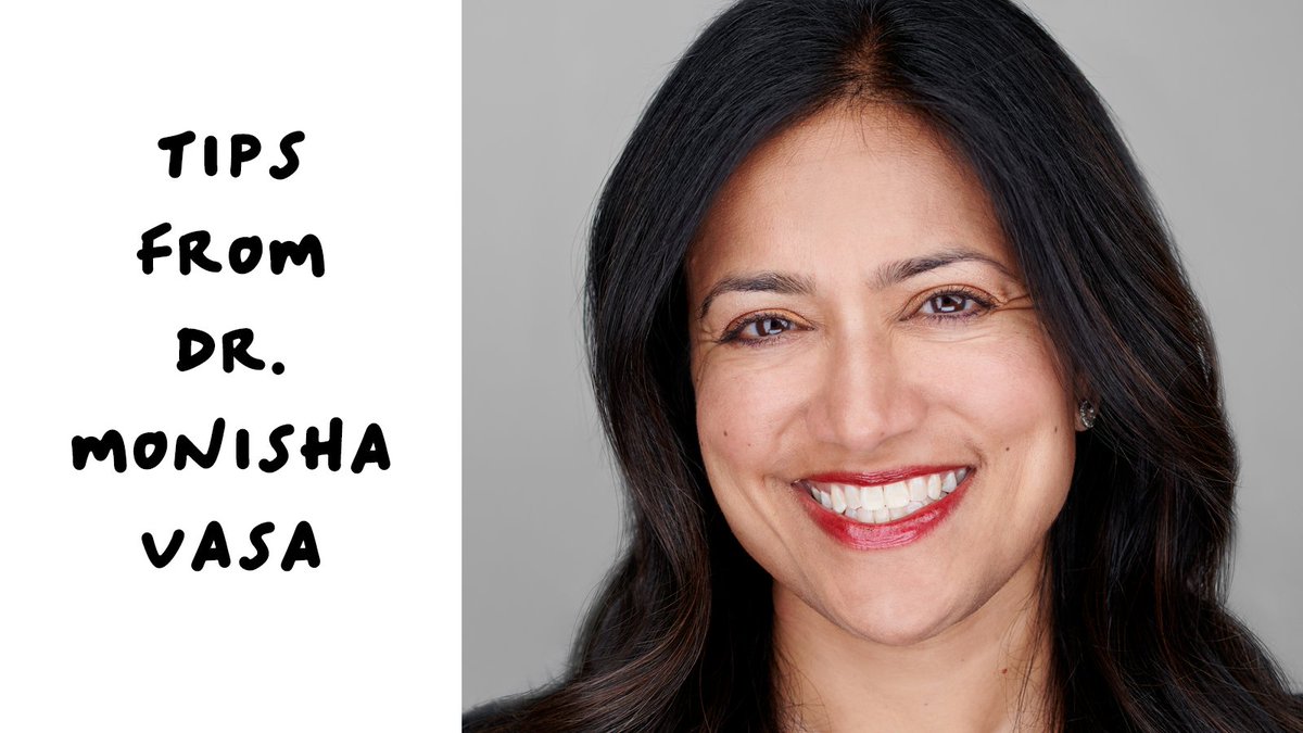 During #selfimprovement month, we wanted to know how to become the best version of ourselves. Here's what Dr. Monisha Vasa thinks: 'Remember to be self-compassionate. Treating ourselves with kindness helps us achieve sustainability and resilience while improving ourselves.' 💛