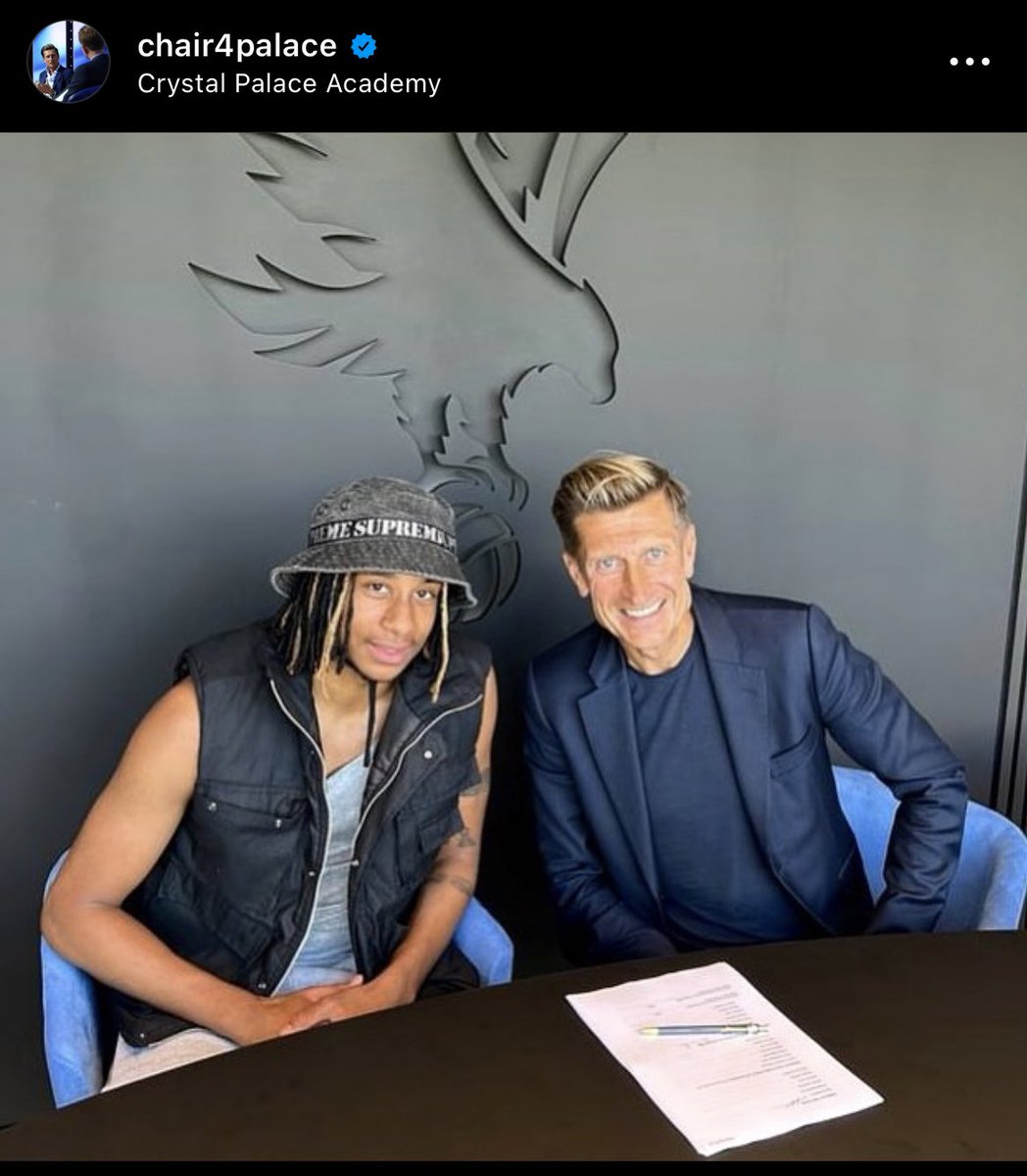cpfc_xtra's tweet photo. WOW! 

@CEO4TAG - “I'm absolutely delighted to announce Olise has decided to commit his future to Crystal Palace football club and this afternoon signed a new four year deal with the club.”

#CPFC https://t.co/Mn6r1XIXCQ