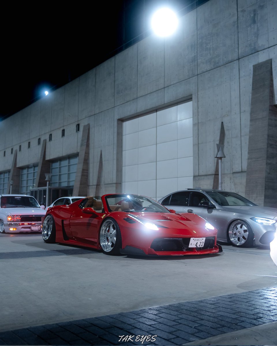 タクミ君ありがとー！
めちゃくちゃ搬入嬉しい😆
458もうラストになりそうなんでワンチャン動画お願いします🙇