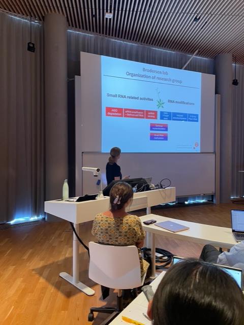 Hope you all had a wonderful summer vacation! ⛱️🌞 
The last Danish RNA club was a great success, and we would like to thank Lizandro and Anna <a href="/AnnaSherwoodRNA/">AnyaS5150</a> , Dan <a href="/BlearsDan/">Dan Blears</a> and Marlene <a href="/marlene_reichel/">Marlene Reichel</a> for the exciting talks🎙️👏