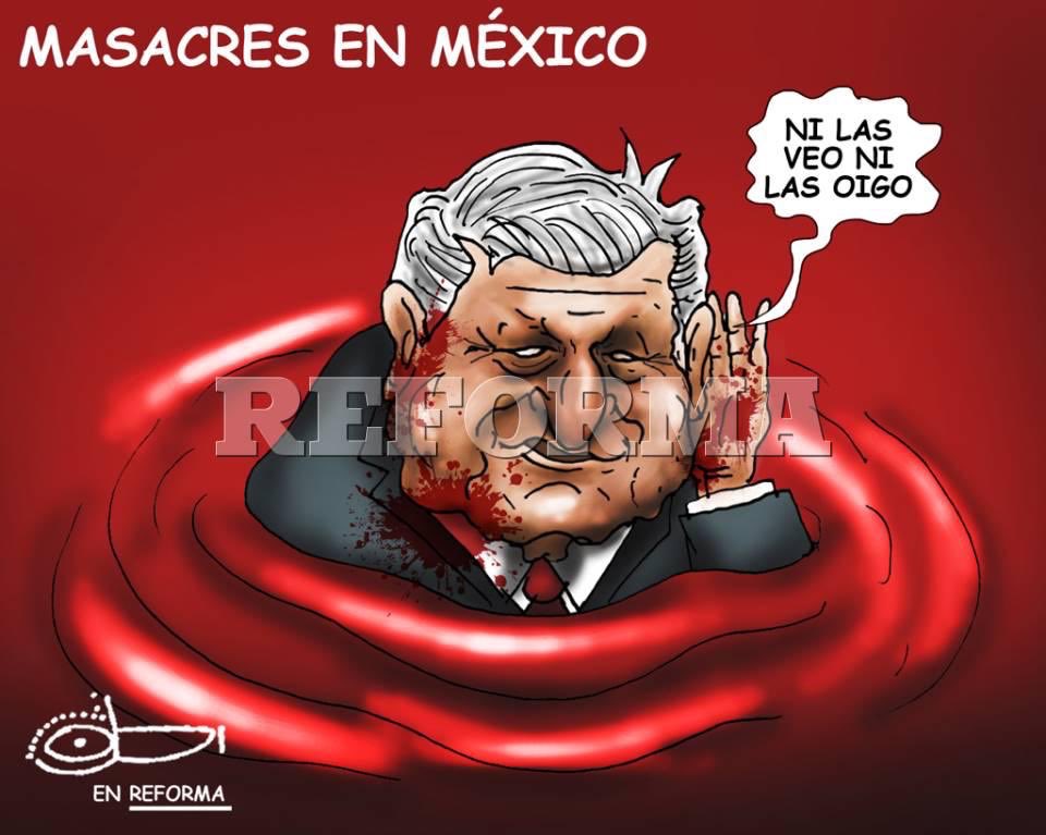 #NoOigo 

LA FRASE y la actitud del Presidente retratan de cuerpo completo lo que ha sido el sexenio: un monólogo del poder, que no admite críticas, interpelación, preguntas y mucho menos diálogo. Mientras México se indigna por el salvaje crimen contra 5 jóvenes en Jalisco, López