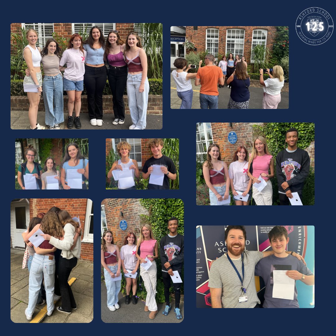 Congratulations to all our Year 13 students who received their A Level results today.  It was wonderful to see so many of you in school to celebrate your achievements with friends, parents and staff. 
We are incredibly proud of you all.