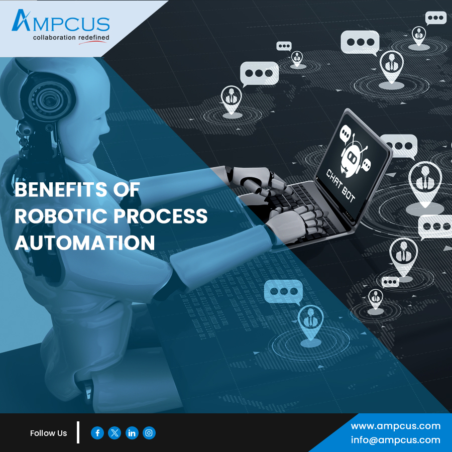 Ampcus_mktg's tweet image. Benefits of #RoboticProcessAutomation! Swipe through to discover how Robotic Process Automation (#RPA) is revolutionizing industries and amplifying efficiency.

* Enhanced Productivity
* Cost Savings
* Accuracy and Compliance
* 24/7 Availability
* Scalability
* Data Insights