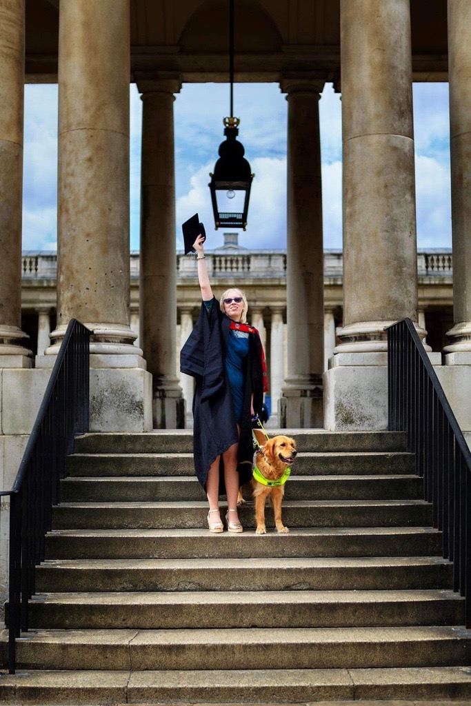 This is Charly. Charly came through Clearing this time 4 years ago. We're proud to say that they have now graduated and has just started a new graduate job! This could be you🎓We still have spaces available through clearing. Call us today on 020 8331 9000 <a href="/blindseyeview/">Charly</a>