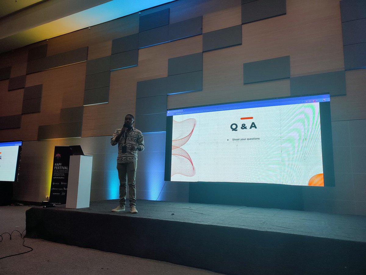 grctutu's tweet image. Winding up!
Q&amp;amp;A
#APIFest   
#APIFestivalsKE