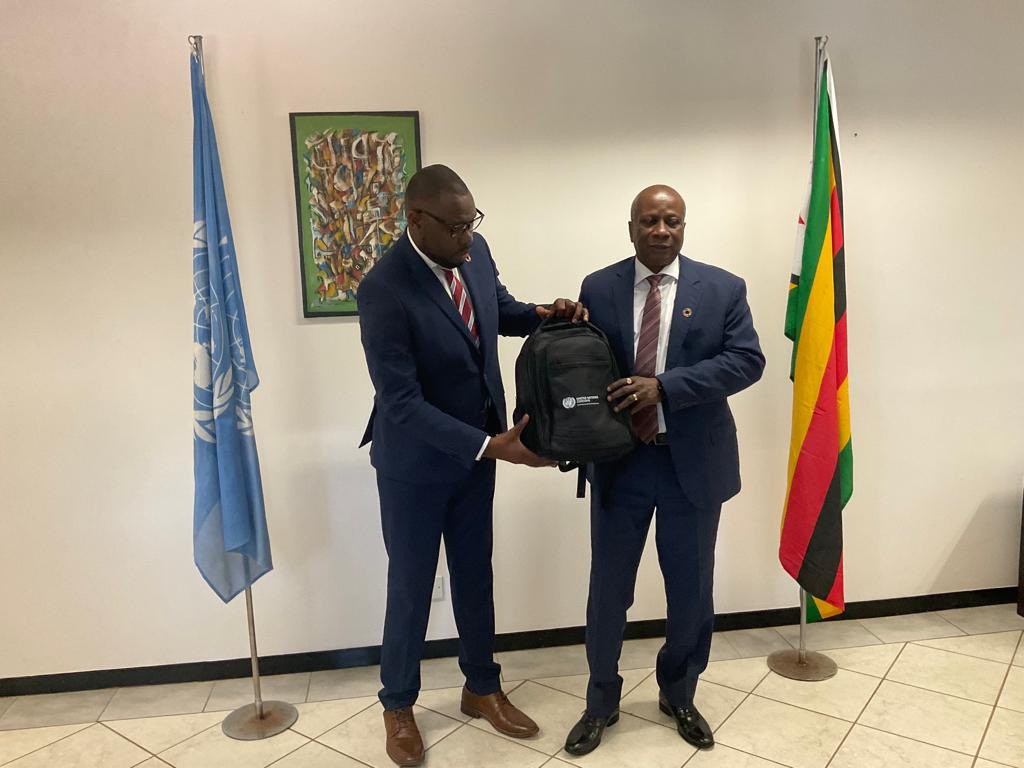 ZNCCNational's tweet image. #CourtesyCall 
We paid a visit to H.E Ambassador Edward Kallon @UNZimbabwe Resident Rep &amp;amp; Humanitarian Coordinator. We discussed SDGs 
the ZNCC congress resolutions,  in particular the need to lift financial restrictions on Zim companies trading internationally! 
@FingazLive