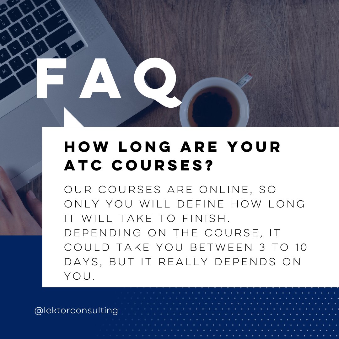 LektorFinland's tweet image. Learn at your own pace🤓

All learners are different which is why we want to give you the freedom to follow your own schedule.

Have only a few hours here and there available? Take it slowly. More of a sprinter? No problem.

#atctraining #faq #airtrafficcontrol #lektor