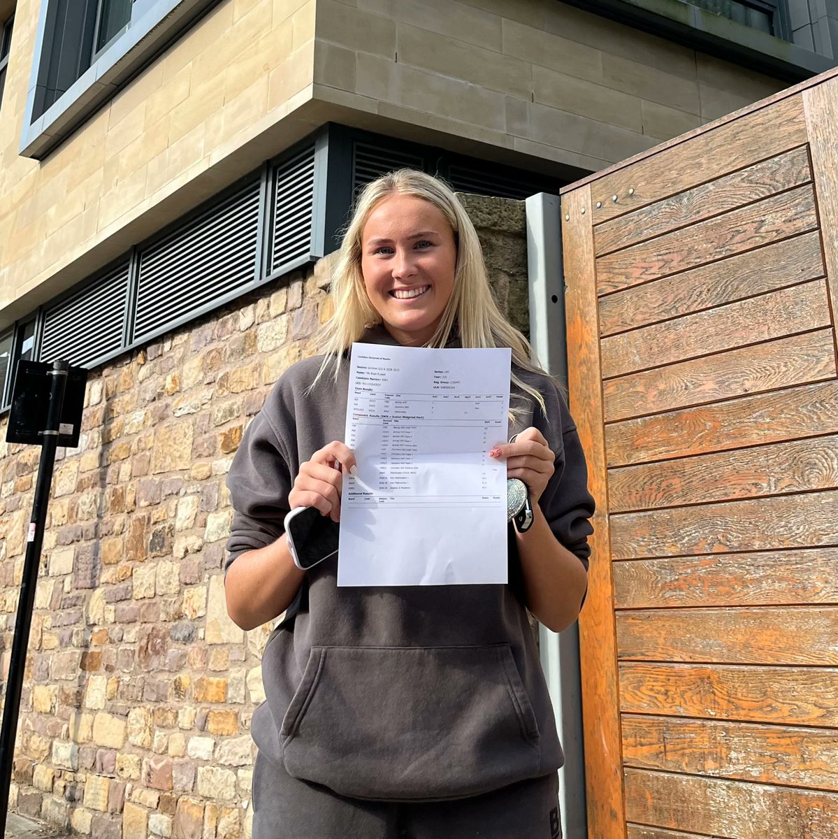 Congratulations to <a href="/lggsSixthForm/">LGGS Sixth Form</a> student Tilly who is going to <a href="/UniofNottingham/">Uni of Nottingham #WeAreUoN</a> to study Veterinary Medicine. Good luck Tilly! <a href="/NottinghamVets/">University of Nottingham Vet School</a> #LGGSDifference #LGGSResults2023