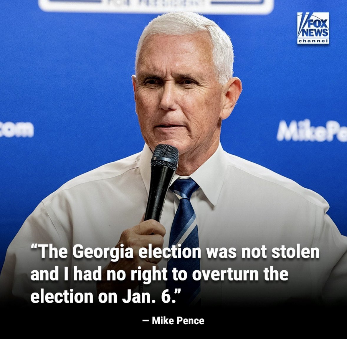 BernardKerik's tweet photo. .@Mike_Pence is an idiot.

He does not know if it was stolen, because no one including the governor, the GPI, or the FBI, has investigated every allegation of fraud, and every impropriety reported.

There were thousands of affidavits given to the governors office that were ignored. What about the drop box drop offs? What about the data from the Secretary of States Office that raised serious questions?

There were overwhelming allegations of fraud, and improprieties that were never officially investigated yet people like Pence and others continue to say there was no fraud. How would he even know?
