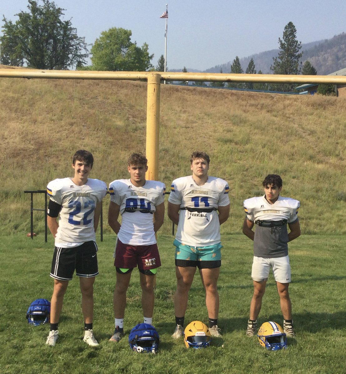 2023 Captains <a href="/MaxHannum33/">Max Hannum</a> <a href="/HaydenHanks70/">Hayden Hanks</a> Bryson LeCoure &amp; Diego Long