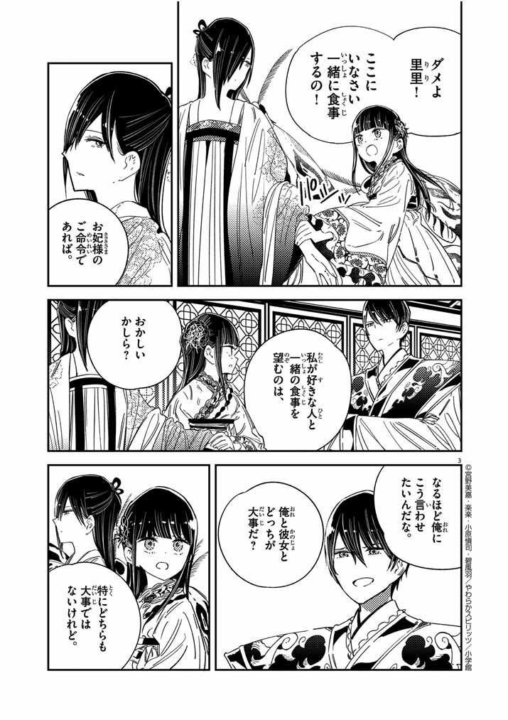 やわらかスピリッツで『蟲愛づる姫君の結婚 ~後宮はぐれ姫の蠱毒と謎解き婚姻譚~』 23話が公開されました! https://t.co/zkCe6GOqsI… #蟲愛づる姫君の結婚