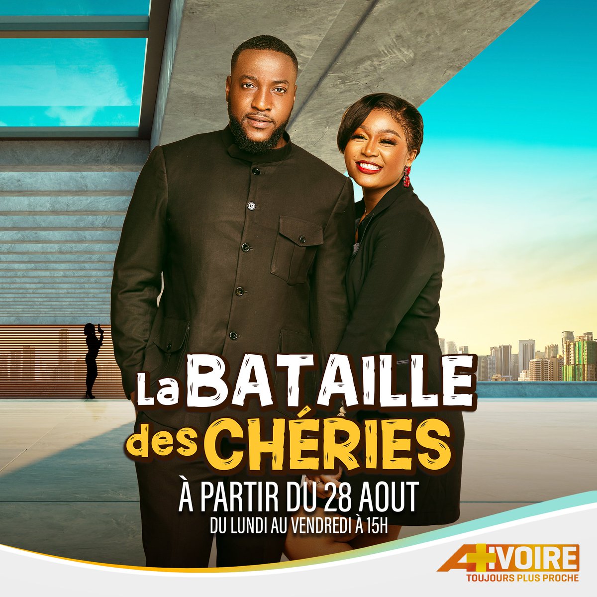 [INÉDIT] 𝐋𝐚 𝐁𝐚𝐭𝐚𝐢𝐥𝐥𝐞 𝐝𝐞𝐬 𝐂𝐡𝐞́𝐫𝐢𝐞𝐬 Landry Gamba et Muriel Blanche, le chic duo de feu vous donne rendez-vous pour la nouvelle série LA BATAILLE DES CHÉRIES dès le 28 Août 2023 sur A+VOIRE  canal 205 des bouquets CANAL+.  #labataille ou #labatailledescheries