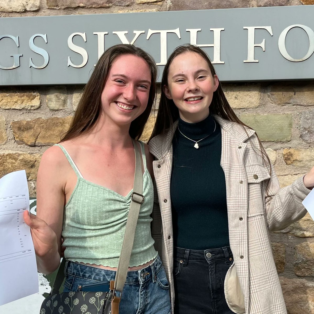 Congratulations to <a href="/lggsSixthForm/">LGGS Sixth Form</a> student Lauren who is going to <a href="/Cambridge_Uni/">Cambridge University</a> to study Natural Sciences and Hannah who is going to <a href="/EdinburghUni/">The University of Edinburgh</a> to study History. Good luck Lauren and Hannah! #LGGSDifference #LGGSResults2023