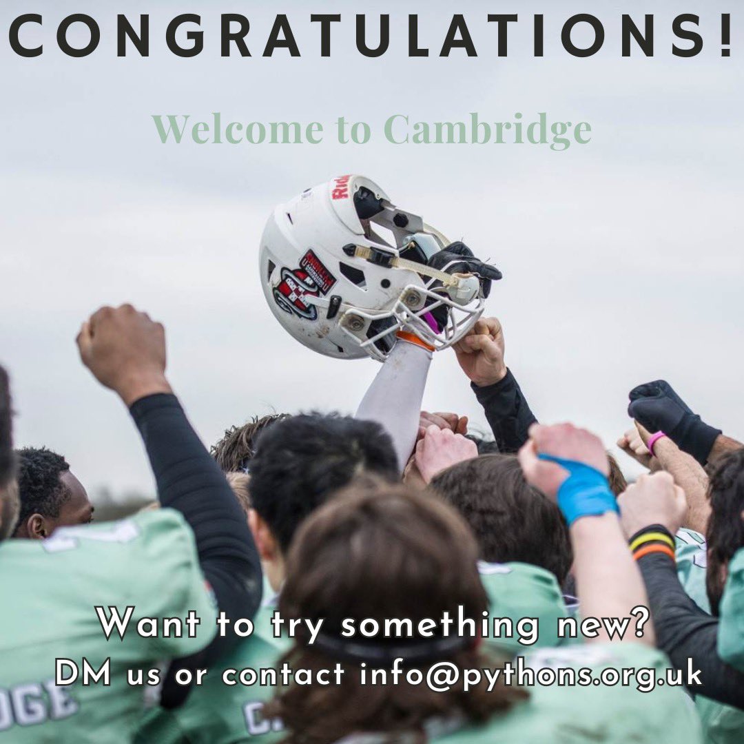 Cambridge University Pythons tweet media