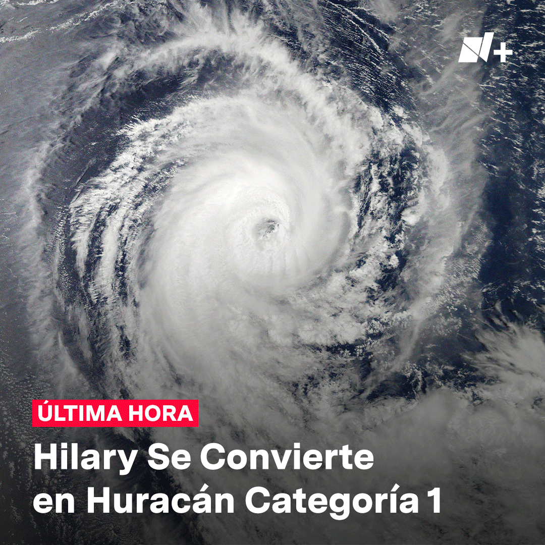 #ÚltimaHora | La #TormentaTropical #Hilary se intensificó a #Huracán de categoría 1; provocará fuertes lluvias, rachas de viento y oleaje elevado en Nayarit, Jalisco, Colima, Michoacán y Guerrero. Su centro se localiza a 515 km al suroeste de Manzanillo. Se prevé que este viernes