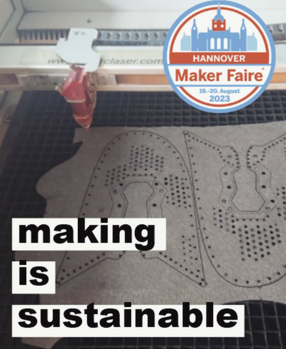 OpenFootwear.com at Hannover Maker Faire... 👍