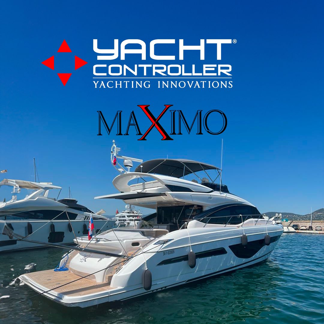 pyachting's tweet photo. installation Yacht Controller Maximo à bord du tout nouveau PRINCESS S66. Notre client a fait le choix technologique de la télécommande joystick, parfaitement complémentée par le système de propulseurs proportionnels Side Power. 🛥️⚓️
#yachtcontroller #princessyacht https://t.co/4IS0MwF4eH
