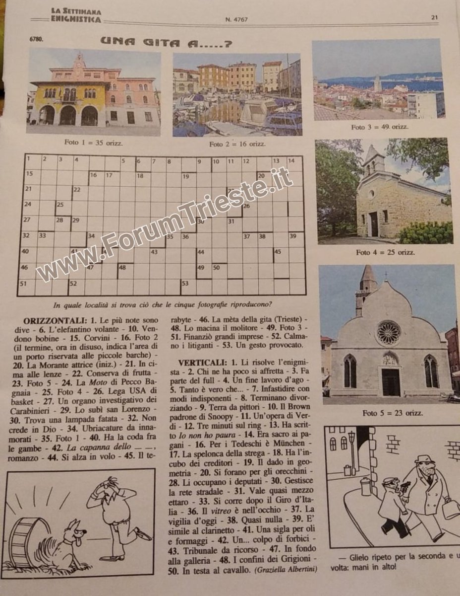 ForumTrieste's tweet photo. In quale località si trova ciò che le cinque fotografie riproducono?
#LaSettimanaEnigmistica #UnaGitaA #3agosto #cruciverba https://t.co/HhJkL9Idww