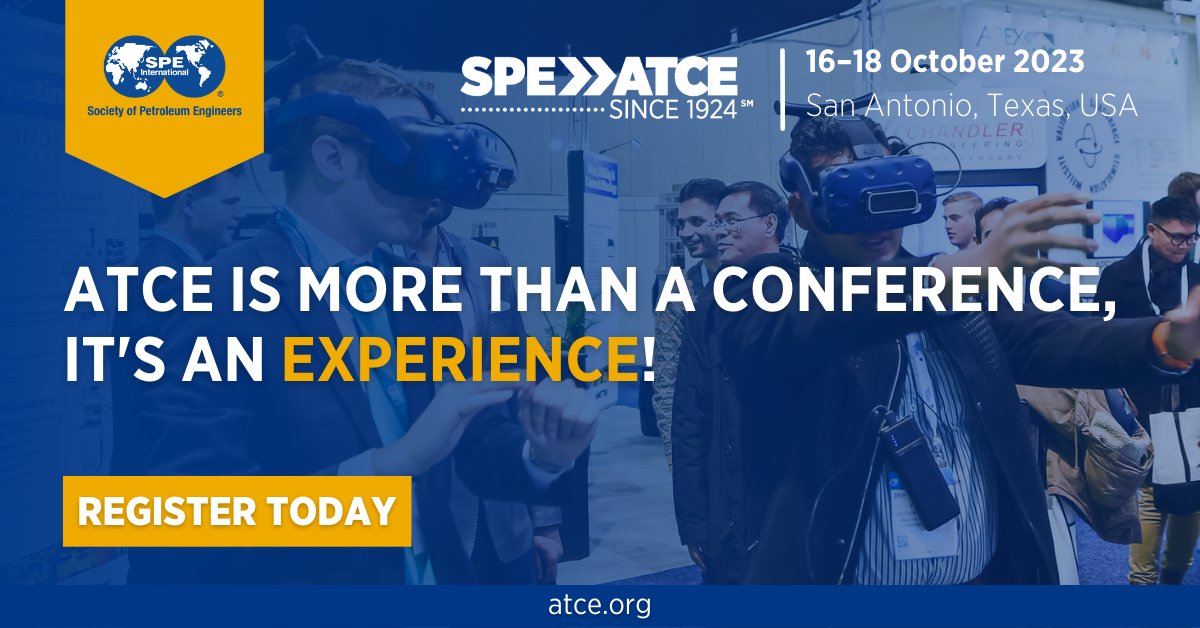 borisenko_ru's tweet photo. Imagine a world where energy possibilities are boundless, where new frontiers are explored and innovation knows no limits. Registration is now open for the 2023 #SPE Annual Technical Conference and Exhibition (#ATCE2023)!  https://t.co/mg3UaB3Ik1 https://t.co/9wZw7HDULT