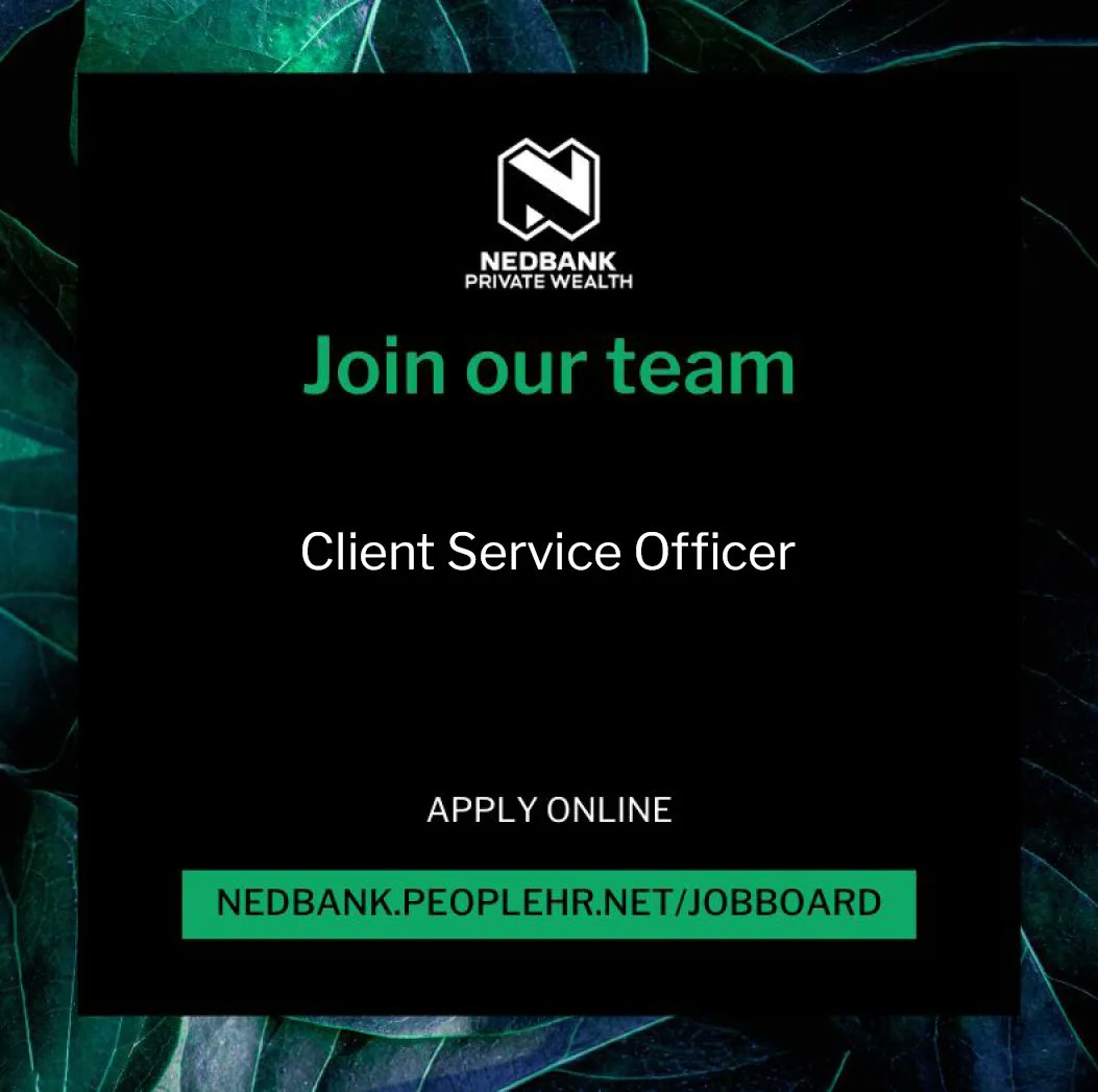 We are currently seeking a Client Service Officer, to join our team in the Isle of Man Office.

Please apply here: buff.ly/45bvTej 

#proudtobenedbank #recruitment #careers