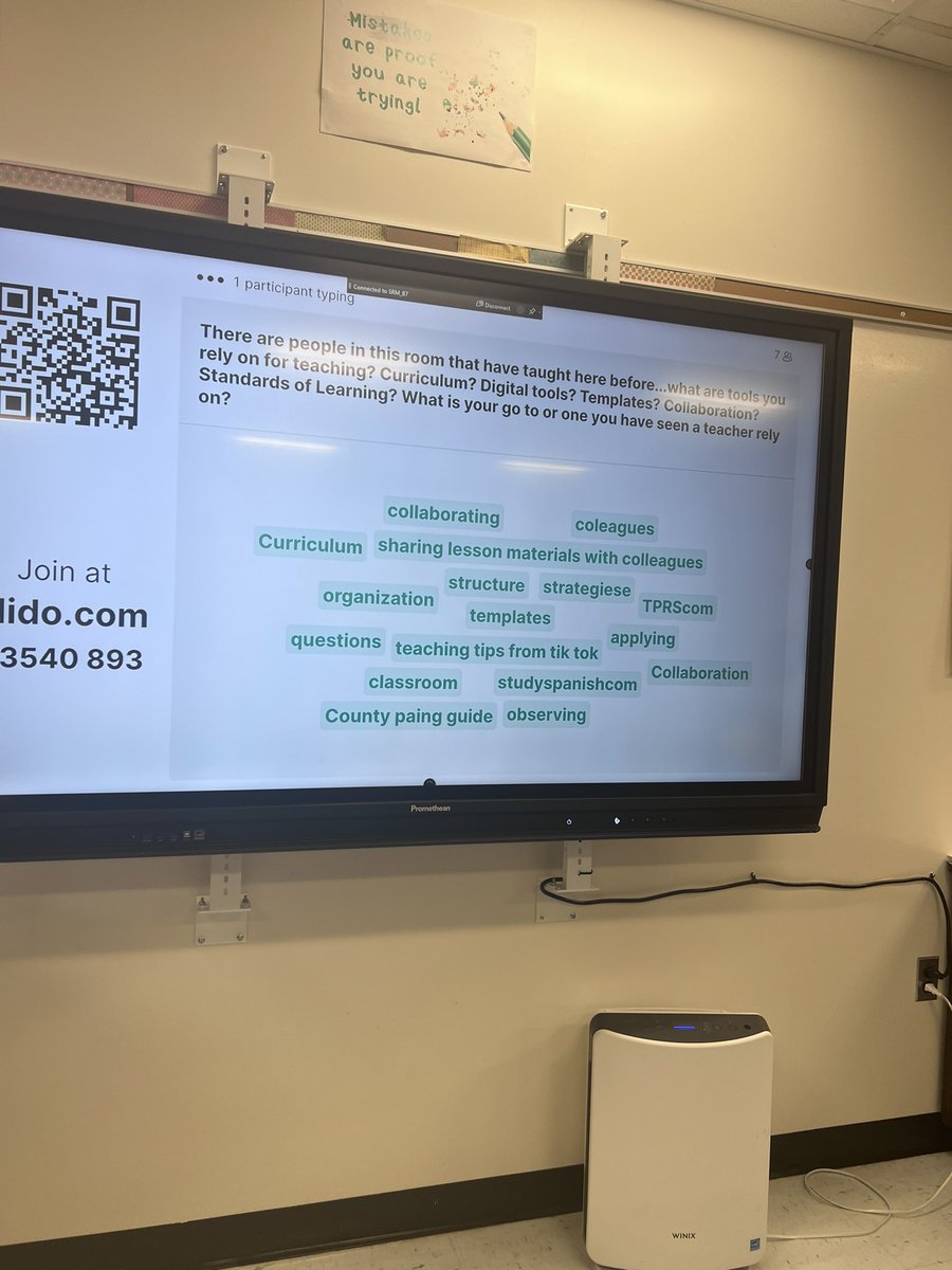 angeeceegee's tweet photo. New #WorldLanguage teachers for SY 23-24 learn from  @Sfwyhs  about personalized vocabulary, deeper learning, and how our colleagues are our most important RESOURCE! #LeadLoudoun 💯👬👭👏🥳 https://t.co/BBXrxc37um