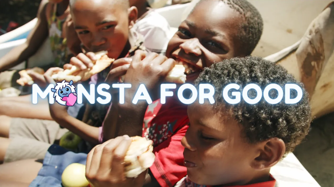 Monsta for Good tweet media