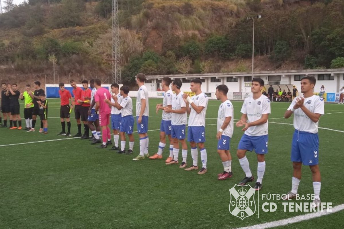 ⚽ Encuentro de preparación para el conjunto #blanquiazul en Tacoronte ⚪🔵. @Atltacoronte 2️⃣ - 2️⃣ #CDTenerifeC 👟⚽ Fran Sabina y Clavería. #CanteraCDT @CDTOficial #YoSoyElTenerife